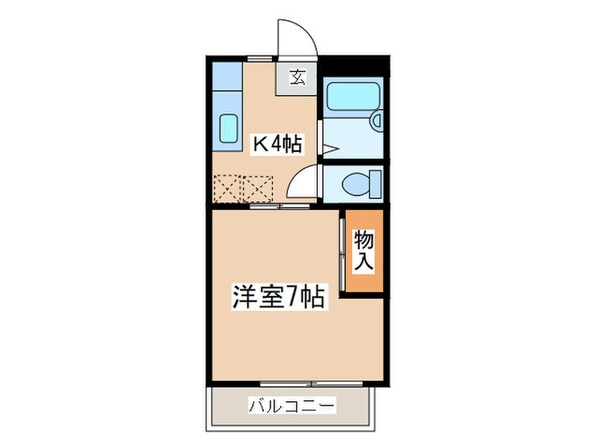 ホワイトハイツの物件間取画像